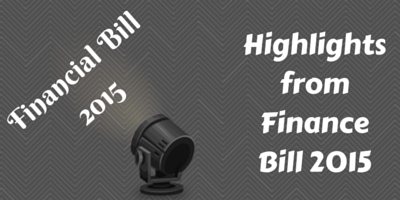 Finance bill 2015